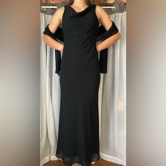 Black Rebecca Minkoff evening gown - Picture 1 of 4